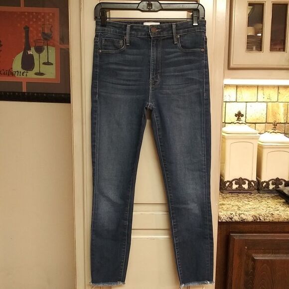 PARKER SMITH 'Bombshell' Raw Hem Skinny Jeans - Picture 6 of 14